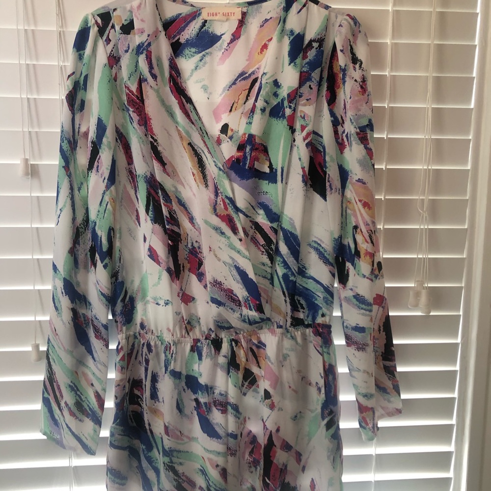 Long sleeve romper